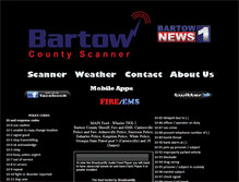 Tablet Screenshot of bartowcountyscanner.com